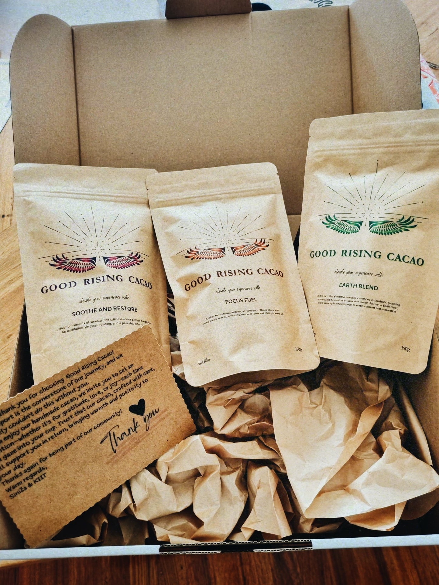 Cacao Fusion Sample Pack (3 x 100g)